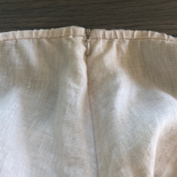 So Be It beige linen skirt size petite Medium - Picture 4 of 4